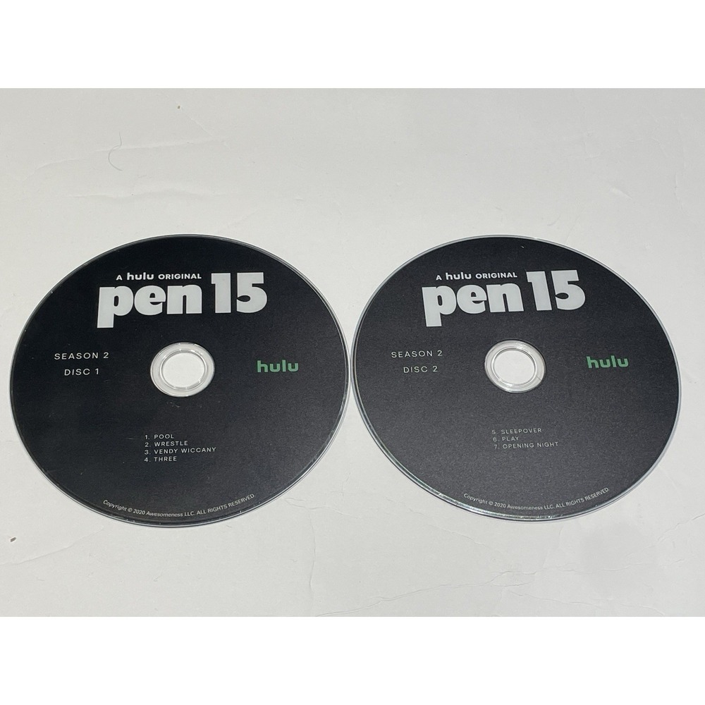 Pen15: The Complete Season 2 FYC 2-Disc Set DVD VIDEO TV SHOW comedy adolescence
